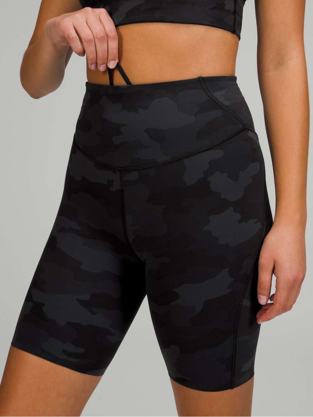 Lululemon Base Pace High-Rise Short -
Heritage 365 Camo Deep Coal Multi
